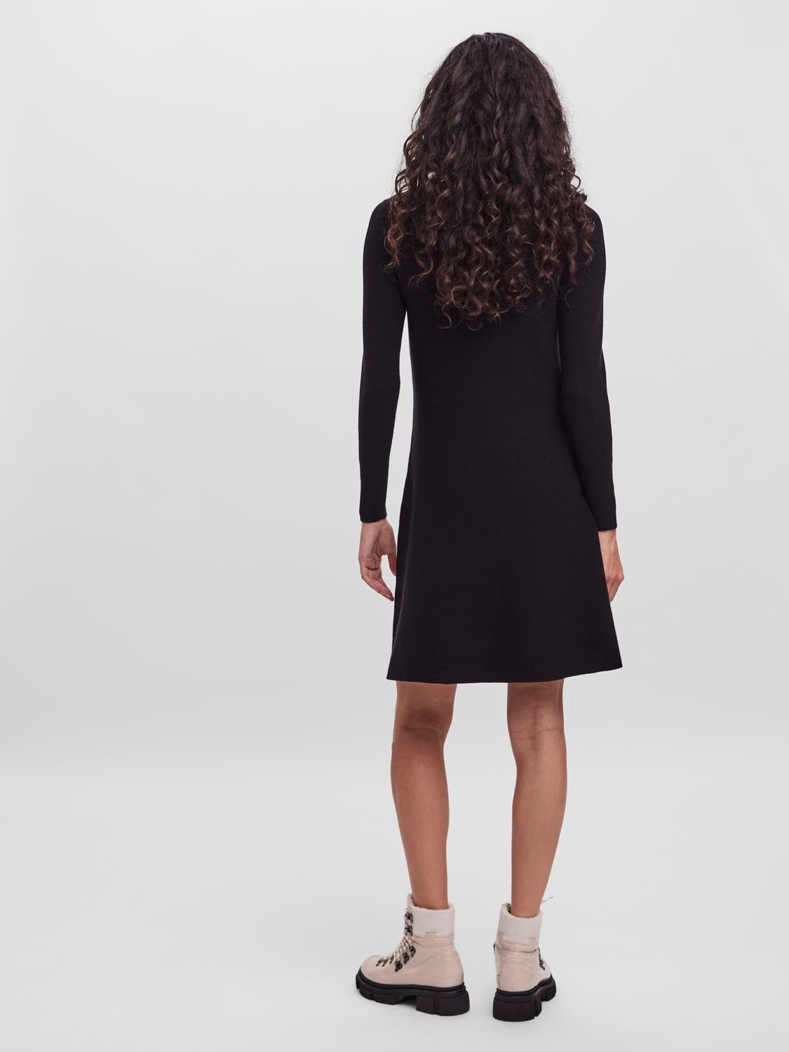 VMNANCY Short Dress - Black - VERO MODA & VILA Bergvik